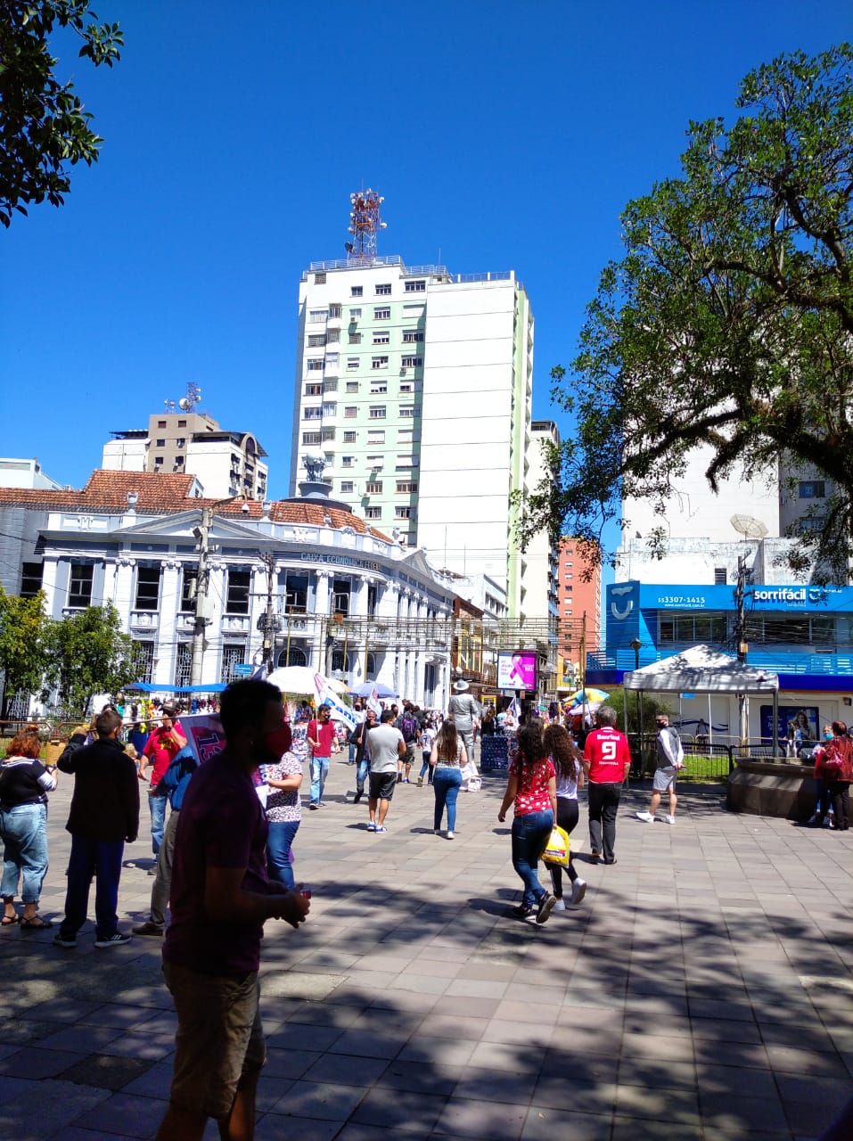 Movimento no centro