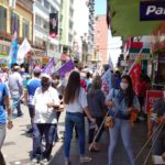 Campanha no Calçadão